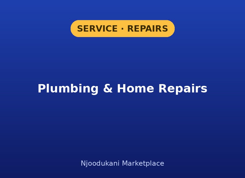Plumbing & Home Repairs