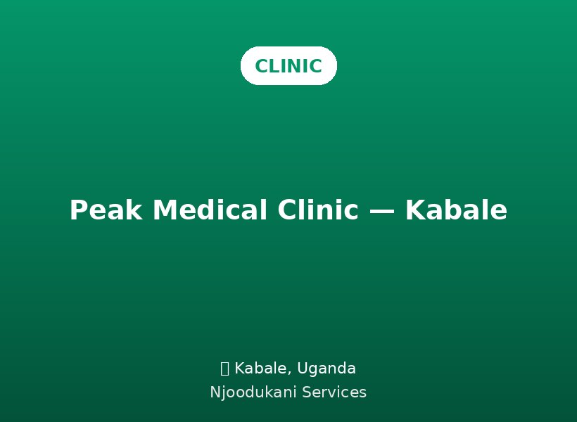 Peak Medical Clinic — Kabale