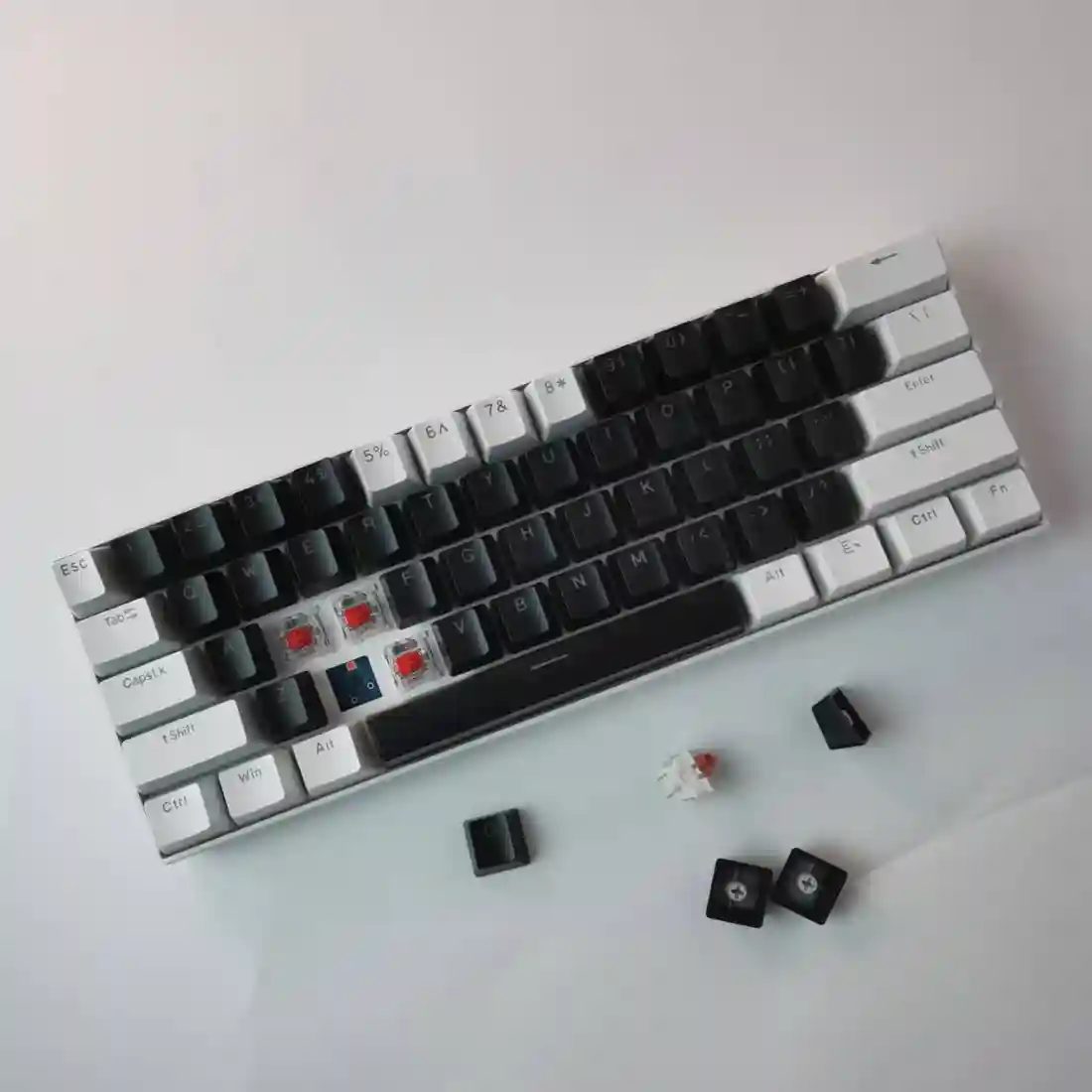 Black White Red Switch