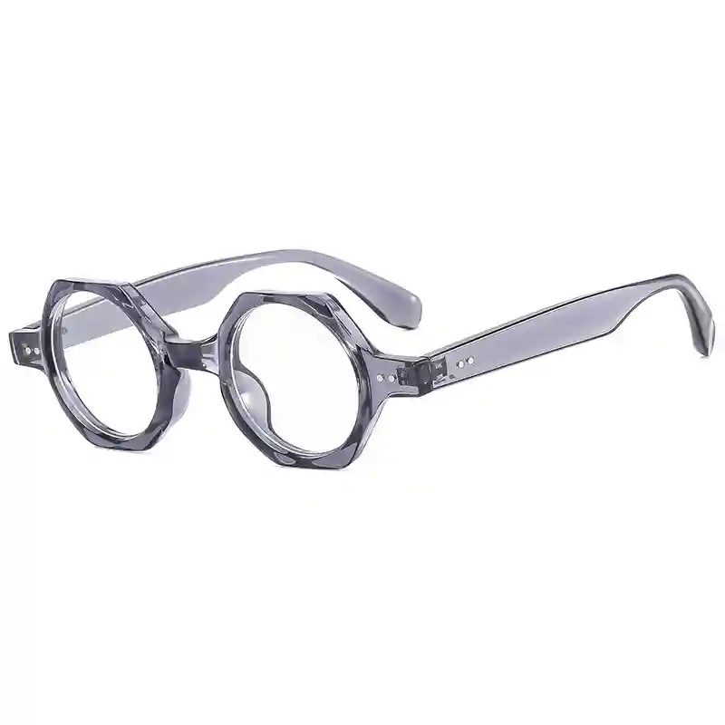 Sunglasses-Transparent Gray White