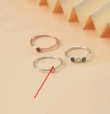 Silver-3Pcs-No 7