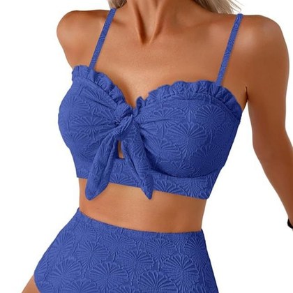 High-Waisted Slimming Womens Sexy Multi-Color Bikini