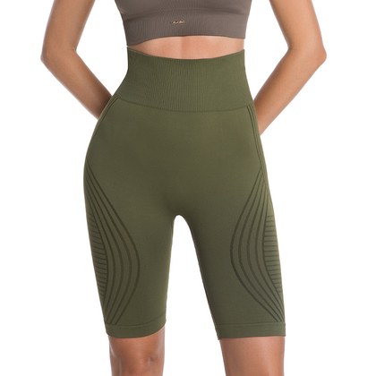 Butt-lifting Thigh-slimming Five-point Yoga Pants For Women