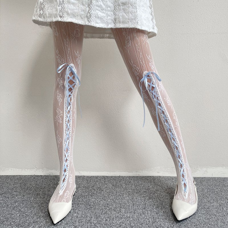 Strap Lace Sexy Pantyhose For Women