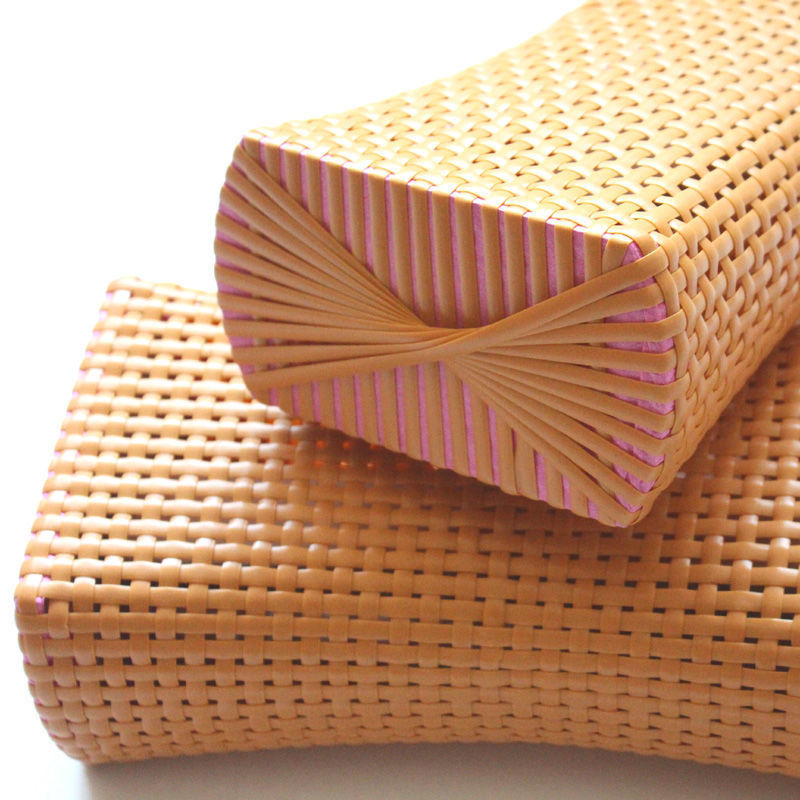 Hollow-weave Pillow Imitating Bamboo Weaving