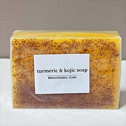 Only Supports Self Pickup With Waybill Turmeric Kojic Acid Brightening Soap, Deep Cleansing & Hydrating Bar For Radiant, Even-Toned Skin