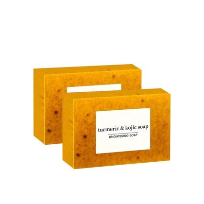 Only Supports Self Pickup With Waybill Turmeric Kojic Acid Brightening Soap, Deep Cleansing & Hydrating Bar For Radiant, Even-Toned Skin