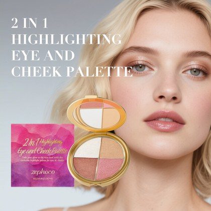 Highlight, Eyeshadow, And Blush Palette