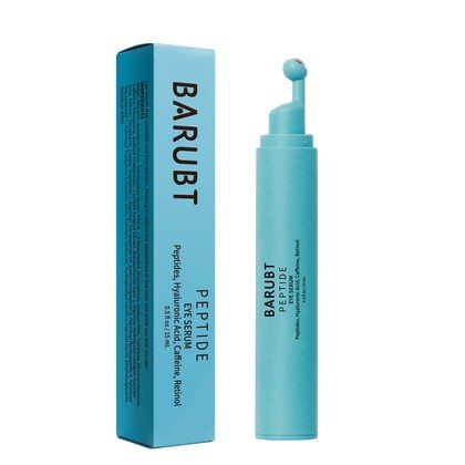 Peptide Eye Serum With Cooling Roller, Hydrating Under-Eye Treatment, 15ml