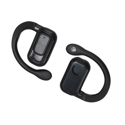 Translator Earbuds 144 Languages 3 Modes Bluetooth 5.3 Rechargeable Wireless Language Translator Earhooks Earbuds For Music Call Black