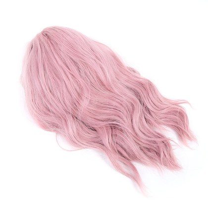 LC210-1 Curly Wavy Wig  Pastel Short Bob Synthetic Wigs Cosplay Costume Wigs For Women