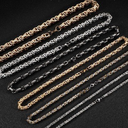 Hot Sale Men Cuban Link Bracelet, Bold Hip Hop Punk Titanium Steel Hand Jewelry