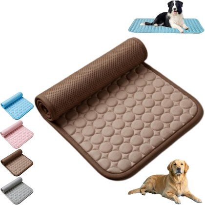 Pet Ice Silk Pad - Summer Cooling Pad For Sofa, Breathable And Anti-slip, Anti-biting Dog Bed Ice Pad, Summer Coolness Dog Pad