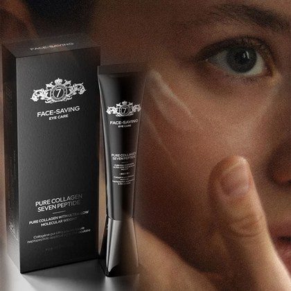 Collagen Eye Mask,Collagen Wrapping Mask, Peel Off Face Mask For Glass Skin & Pore Tightening, Lifting & Firming Skincare