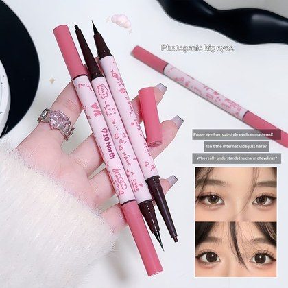 Dual-function Eyeliner Gel And Pen In One