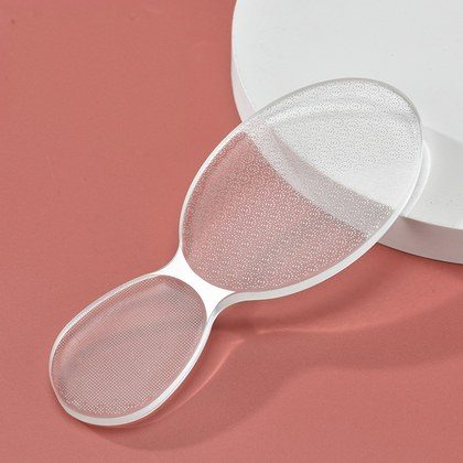 Glass Foot Scrubber With Nano Technology For Exfoliating Dead Skin And Smoothing Feet