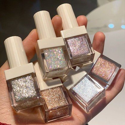 Little Bear Liquid Eyeshadow With Little Bear Glitter And Shimmer Powder