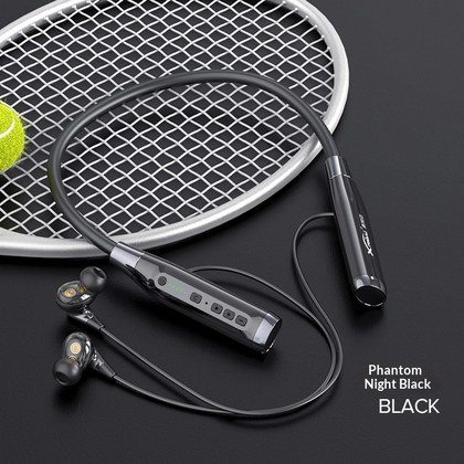 Heavy-bass Neckband Bluetooth Earphones With Ultra-long Battery Lifewireless Neckband Design For Workouts