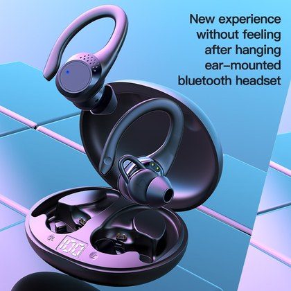 Bluetooth Sports Wireless Noise-canceling Earbuds With Deep Bass