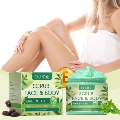 Gentle Moisturizing Green Tea Exfoliating Scrub