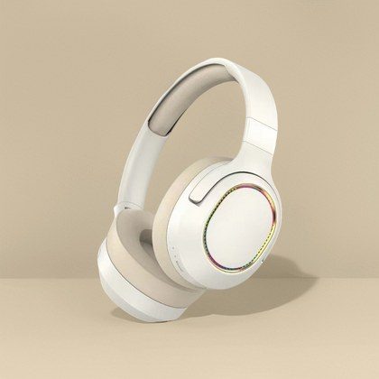 Headset Wireless Bluetooth Earphones With RGB Lighting