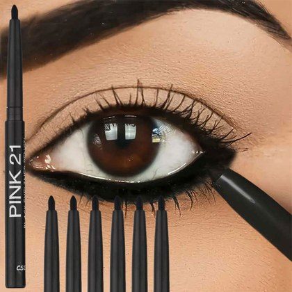 Non-fading Eyeliner Pencil Waterproof Sweat-proof Three-dimensional Multi-effect Line Drawing