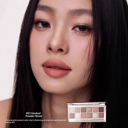 Yeose Eye Shadow 12 Colors Everyday Natural Makeup Earthy Multi-Color Palette