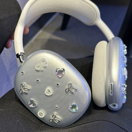 Cute Bow Knot Heart Bluetooth Earphone Case Protective Cover