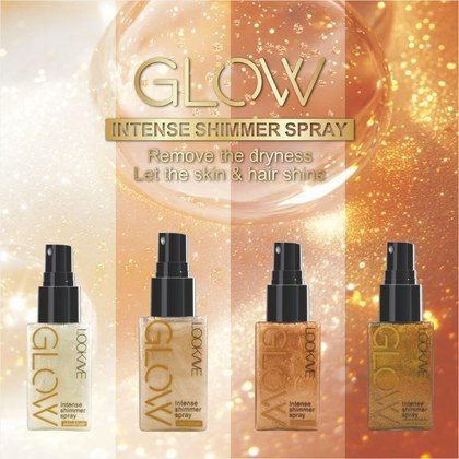 Intense Shimmer Spray Packaging Highlighter Spray Pearlescent Setting Spray