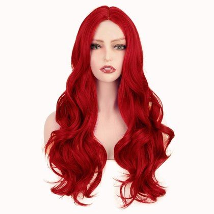 Long Wavy Wig Synthetic Hairpiece For Women