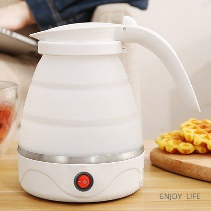 Foldable Kettle For Business Trips, Travel, And Dorms, Multifunctional