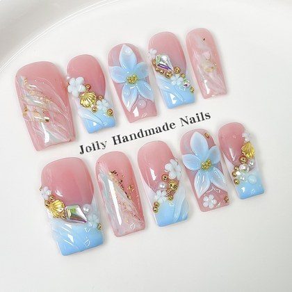Womens Handmade Casual Wearable Nails