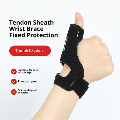 New-style Thumb Tendon Sheath Stabilizing Strap With Velcro Breathable Keyboard Hand Protector