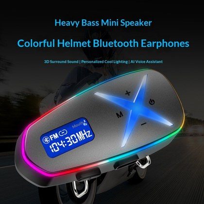 K16 Helmet Headset Graffiti Painted Ring Atmosphere