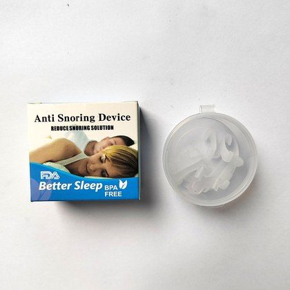 Mini Silicone Crooked-Claw Nose Clip Breathing Expander