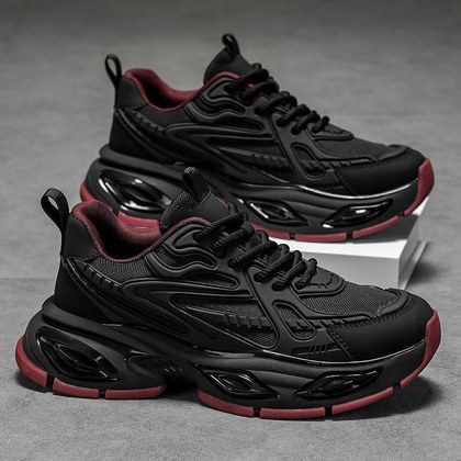 Fashionable Thick-soled Dad Shoes For Men Breathable And Lightweight