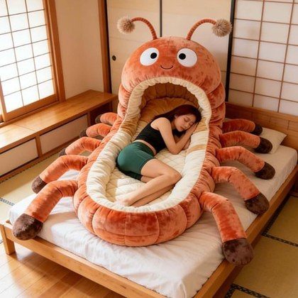 Personalized Hug-Shape Animal Sleeping Bag