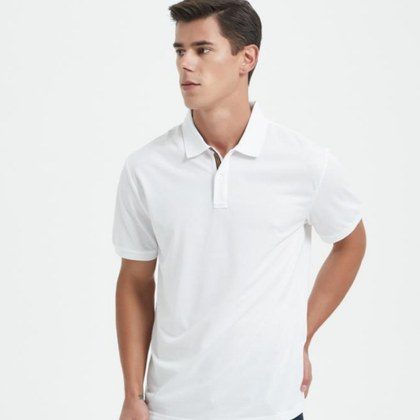 Tussah Silk Composite Polo Shirt For Men And Women