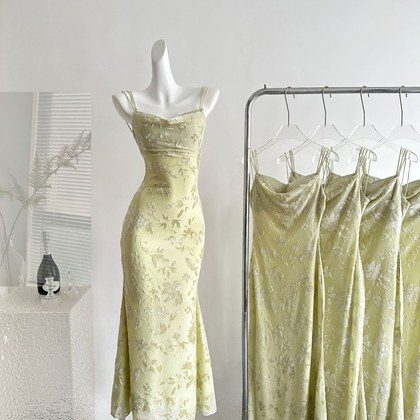 French-style Tulle Long Dress Strapless Dress