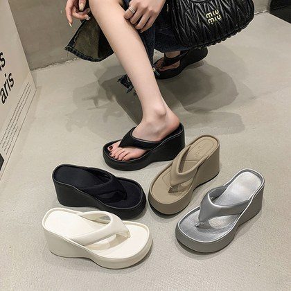 Summer Outdoor Beach Thick-soled Wedge Sandals