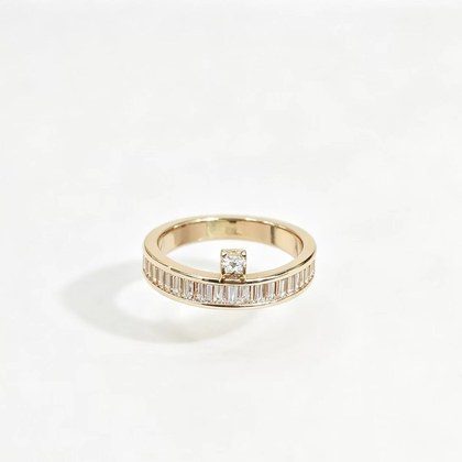 Womens Sophisticated Gold Ring
