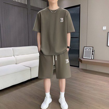 Quick-drying Breathable Casual Top And Pants Set For Men
