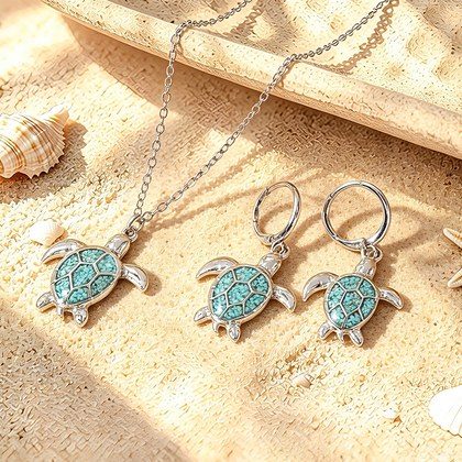 Niche-design Sea Turtle Jewelry Earrings As A Birthday Gift