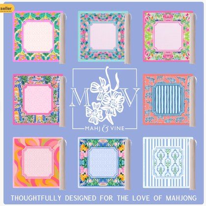 Flower Mahjong Table Cushion Crystal Velvet