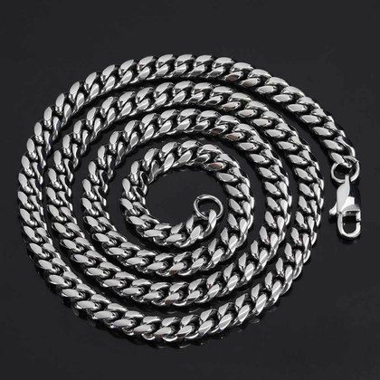 18k Gold Stainless Steel Necklace