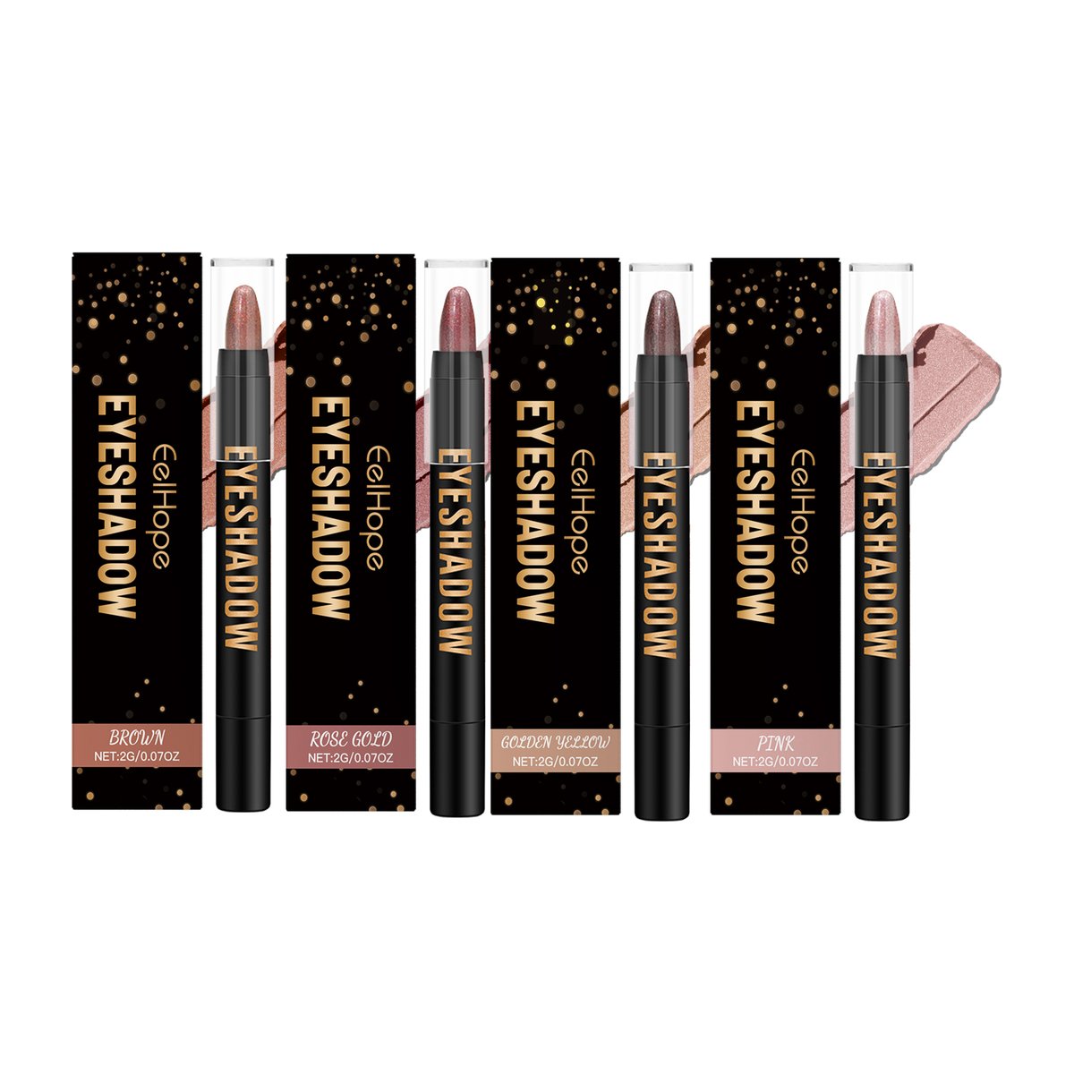 Eyeshadow Stick Series Matte Cream Holding Makeup Color, Easy To Use Eyeshadow Stick