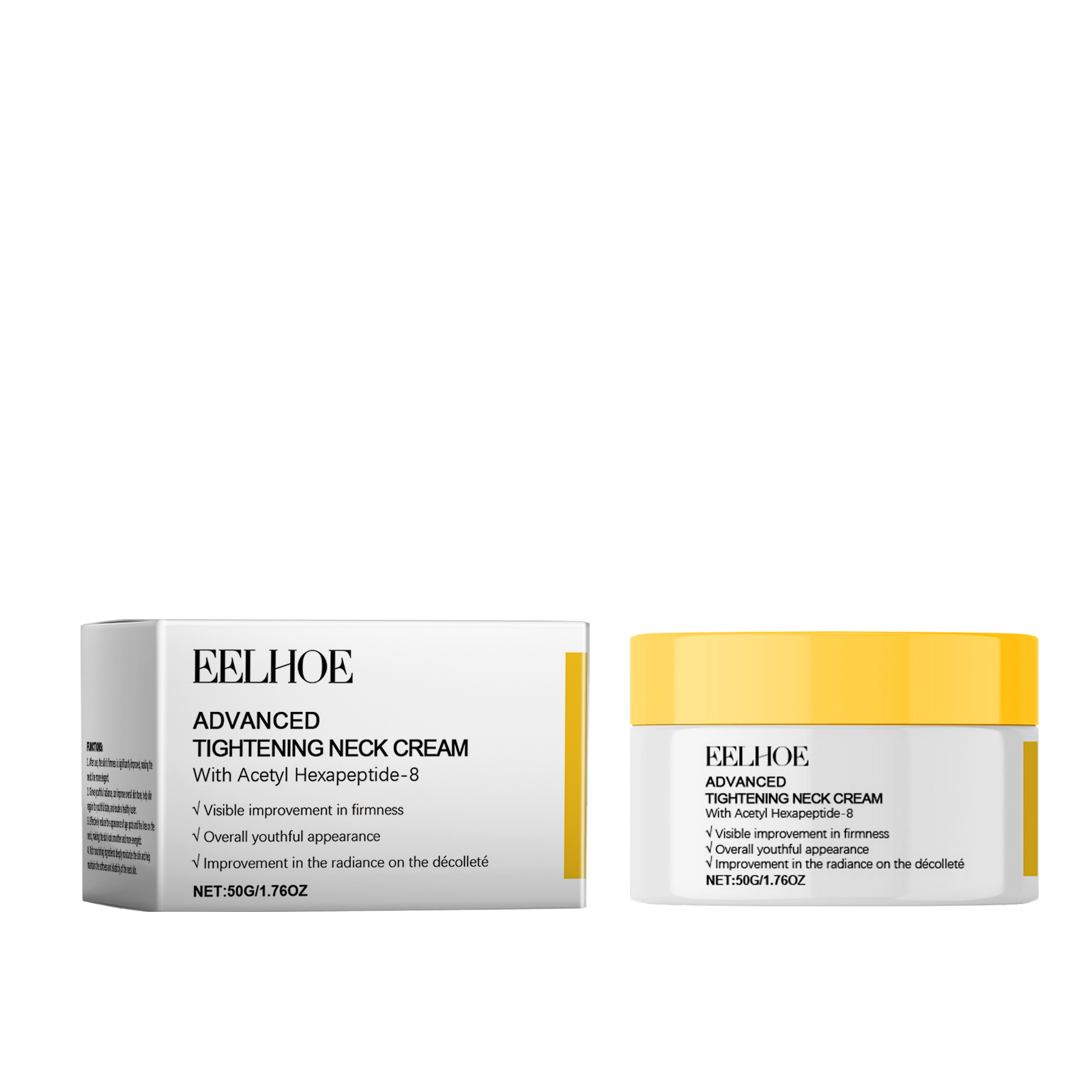 Firming And Whitening Neck Creme Reduces Neck Lines, Moisturizes And Tender Neck Skin