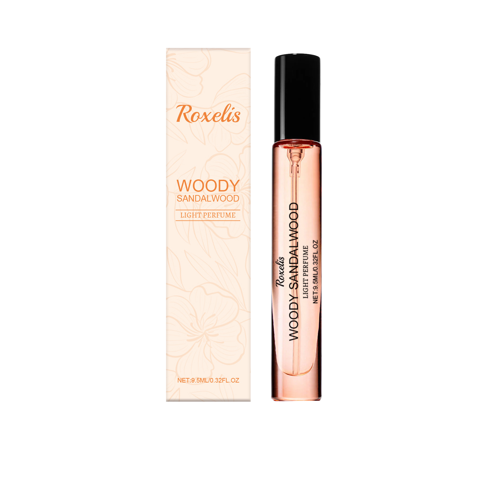 Wood Sandalwood Eau De Toilette, Women's Wrist Fragrance Natural Fresh Wood Sandalwood Niche Atmosphere Perfume