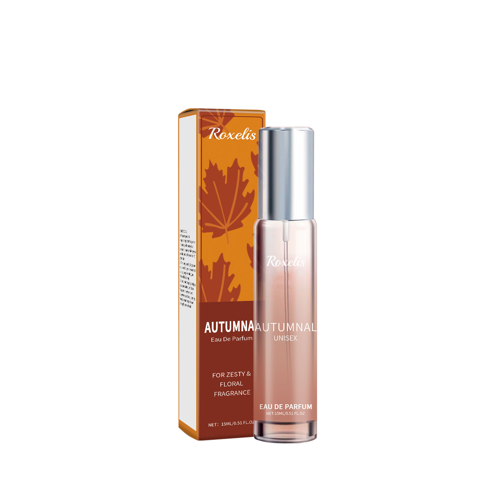 Autumn Perfume Citrus Flower Natural Fresh Light Fragrance Portable Lasting Fragrance Exudes Personal Charm Perfume