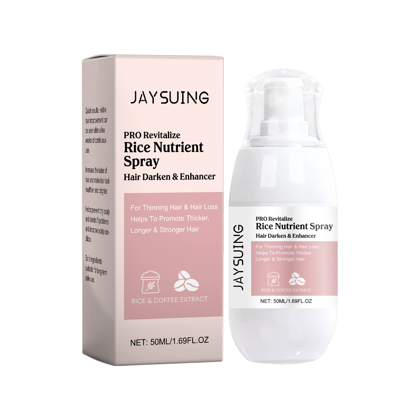 Rice Hair Care Spray Hydrates And Nourishes Hair Soft And Shiny Daily Care Spray